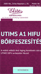Mobile Screenshot of eliteszepsegklinika.hu